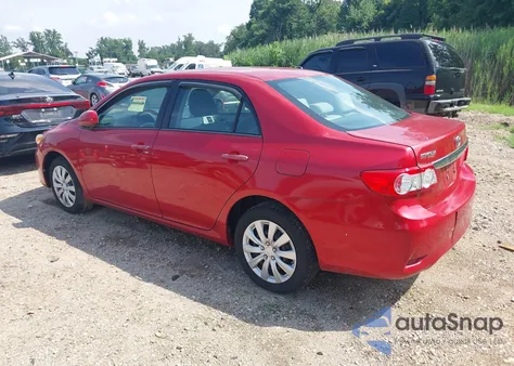 2012 Toyota Corolla Le из США, поврежденный, VIN 2T1BU4EEXCC797571